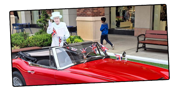 The Queen Like Her Healey